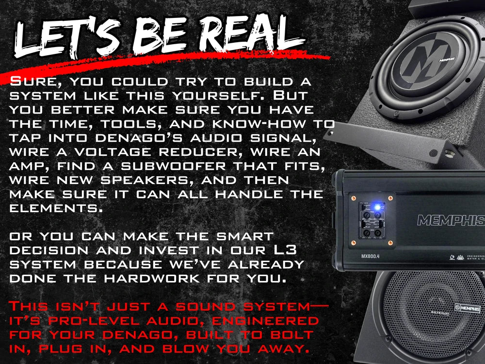 Denago Rover Signature Sound System